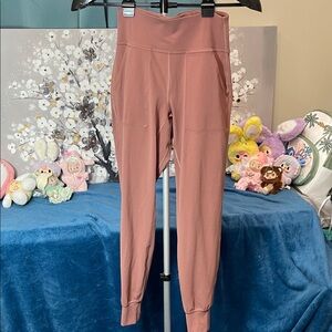 Lululemon Align Joggers rose pink size 4